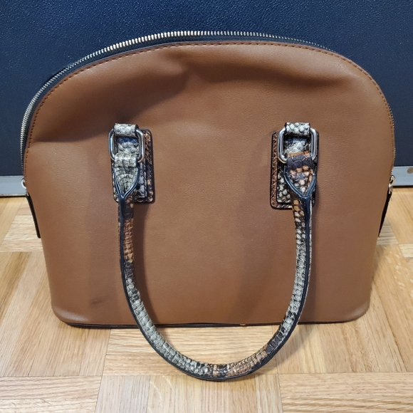Aldo tan leather and faux skin purse - Picture 2 of 5